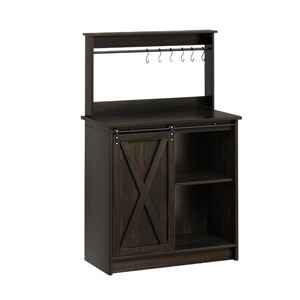 Cross-border minimalist <b>sideboard</b> for home use, living room, wall-mounted coffee utensil <b>storage</b> cabinet, multi-functional - Product Image 2