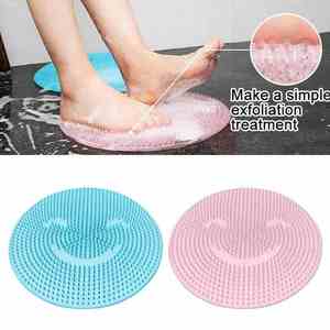 Silicone Non-Slip Pad for Massage Suction Cup <strong>Floor</strong> Shower Mat Foot Clean <strong>Brush</strong> Bathroom Massage <strong>Brush</strong> Foot <strong>Brush</strong> - Product Image 4