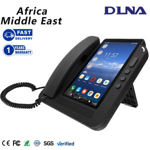 <span class=keywords><strong>Teléfono</strong></span> Empresarial Android con Pantalla Táctil de 7 Pulgadas DLNA, <span class=keywords><strong>Teléfono</strong></span> Fijo Inalámbrico GSM 4G con 1 Año de Garantía para Oficina y <span class=keywords><strong>Hogar</strong></span> - Product Image 1