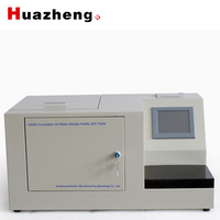 Analyseur automatique d'acides hydrosolubles Huazheng, équipement de test du pH de l'huile de transformateur avec fonction de détermination colorimétrique
