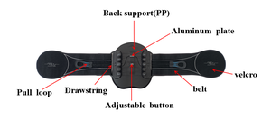 Penyangga Punggung Medis untuk Meredakan Nyeri <span class=keywords><strong>Sciatica</strong></span>, Skoliosis, dan Penyangga Pinggang - Product Image 5