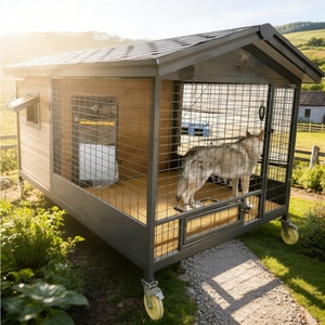Cage d'entraînement pour chiot en plein air - Cloison amovible pour ajustement de la taille - Product Image 4