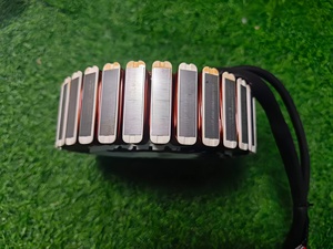 High Purity Copper Stator Coil Replacement Parts for RUNTONG 14000IE 12KW <b>Gasoline</b> Generator F Class Insulation - Product Image 2