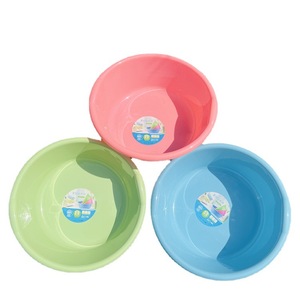 Plastic Large <b>Basin</b> 60cm Diameter Deep <b>Round</b> Thickened Durable Laundry <b>Basin</b> Mixed Colors - Product Image 5