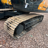 Excavadora Hyundai HX220HD de 22 Toneladas Usada y Excavadora HX220LC con Motor Original, Bajo Consumo de Combustible, Oruga Mediana de Trabajo Pesado, en Stock