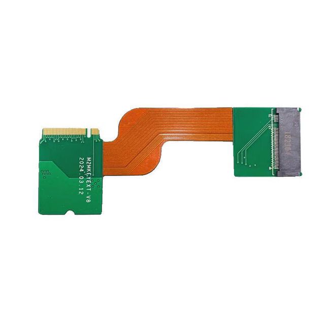 For SteamDeck Oled SSD Hard Drive Conversion Flexible PCB PCIe4.0 M.2 2230 to 2280 Hard Drive Conversion 4T 8T Adapter Card