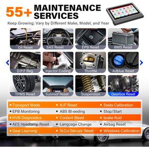 Ra mắt x431 Pro3 V + 5.0 Máy quét hai chiều tiên tiến chẩn đoán toàn hệ thống 55 + Dịch vụ ECU mã hóa cấu trúc liên kết cấp OEM - Product Image 3