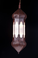 Lampe suspendue en fonte pour la décoration de mosquée, style musulman