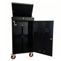 Boîte de rangement portable pour équipement équestre avec revêtement en poudre - Armoire à selle en acier OEM personnalisée pour chevaux