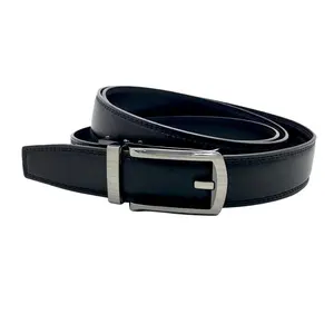 Fashion Men's Dress Belt Luxury Pin Buckle Factory Custom Color Change Genuine Cowhide Leather Belts Men