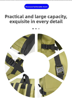 Mochila de Viaje Grande, Impermeable, con Parte Trasera Acolchada, Expandible, para Exteriores, con Compartimento para Portátil, Personalizable