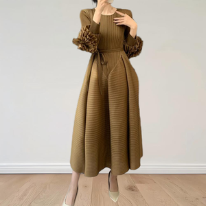 modest dresses for church BABARONI Slimming Two-Tone Mother of the Bride Dress