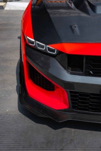 Kit Carrozzeria SC per <span class=keywords><strong>Ford</strong></span> Mustang 2024+ in Stile SC: Paraurti, Cofano Motore, Diffusore in Fibra di Carbonio Secca, Spoiler, Minigonne Laterali - Product Image 4