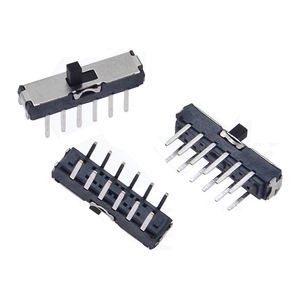 Interruptor de Palanca SK-15A de 2 Posiciones, 6 Pines (12 Terminales), Altura de Palanca de 2.0MM, Interruptor Basculante de Alimentación para Montaje en Placa PCB - Product Image 3