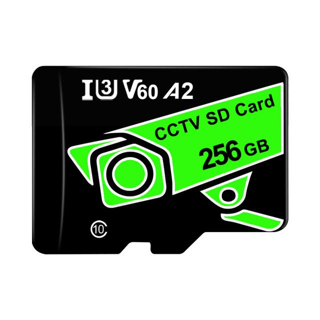 High Speed Class 10 U3 V30 V60 A2 Mini 4K Video Storage Memory Card 128GB 256GB Micro TF SD Card for Dashcam Driving Recorder