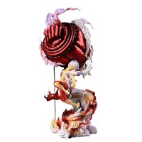 Studio Versie Collector Series GK Lufei Eiland Zonne God Fruit Vijf-traps Grote Vuist Handgemaakte PVC Model Speelgoed Nieuw 1:8 Schaal Merk...