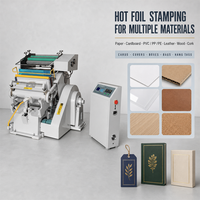 Machine d'estampage à chaud TYMB750 impression semi-automatique de haute précision pour carton et plastique