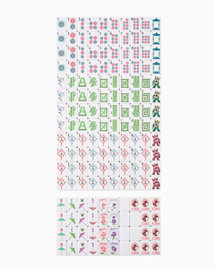 Juego de Mahjong Americano de 4 Capas Color Coral Menta, 160 Piezas, Fichas de Caballo, Joker y Viento, Acrílico Premium, Venta al por Mayor - Product Image 4