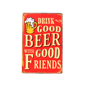 Scatti Menu metallo segno retrò Bar segno <span class=keywords><strong>Vintage</strong></span> stagno segno uomo grotta decorazione per la casa decorazione da parete Poster di latta <span class=keywords><strong>Vintage</strong></span> appeso pubblicità - Product Image 3