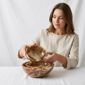 Bol de service en résine de haute qualité 2026, taille et forme personnalisables pour aliments, soupes et salades - Product Image 1