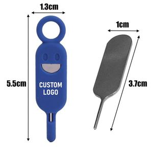Multi-use Portable Top Pin Tray Holder Anti Loss Card Retrieval <b>Needle</b> Cover Anti-Lost Phone SIM Card Storage <b>Case</b> <b>Needle</b> Opener - Product Image 1