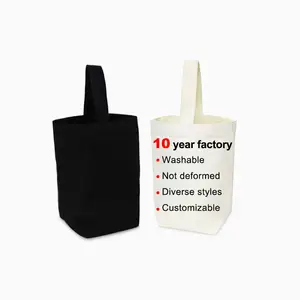 Sacola de mão portátil personalizada para estudantes, sacola de compras portátil fofa com logotipo, sacola de mão em tela para presente