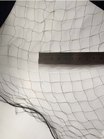 Filet de capture d'oiseaux écologique, filet de brouillard pour oiseaux 0,12 mm x 40 mm x 2 x 15 m, 110D/2ply, 70D, filet de capture de volailles Rede Para Ca