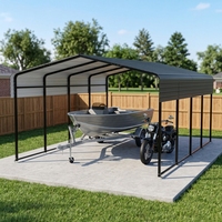Kits de Carport de Acero de Grado Industrial para Exteriores, Fabricante Mayorista de Techos, Pedidos Personalizados a Gran Escala, Recubrimiento en Polvo