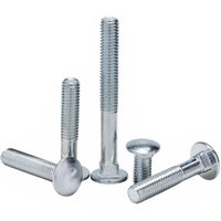 Offre Spéciale M6 M12 Acier au carbone Gr4.8 Gr8.8 Gr10.9 Gr12.9 Boulon carré de tasse galvanisé zingué blanc bleu DIN603