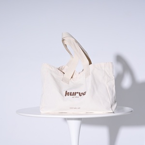 Oversize Large Weekend Shopping <b>Tote</b> <b>Bag</b> Custom Logo <b>Black</b> <b>Canvas</b> Cotton with Fashionable Letter Pattern - Product Image 1