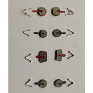 Plaquettes de frein à disque pour vélo, composé métallique, blocs de frein mécaniques durables Q 072 - Product Image 4