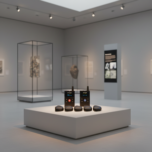 Système d'intercom multi-personnes RETEKESS TT126 TT126R, communication bidirectionnelle, écouteurs, guide touristique, UHF, portée 0-300m, charge Type-C - Product Image 1