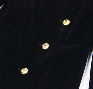 Giacca Formale da <span class=keywords><strong>Donna</strong></span> Nera di Alta Qualità, Manica Lunga, Sexy, Moda Invernale 2020 - Product Image 5