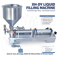 Machine de remplissage semi-automatique de liquides 5-5000 ml, volume réglable, en acier inoxydable de qualité alimentaire, pour boissons