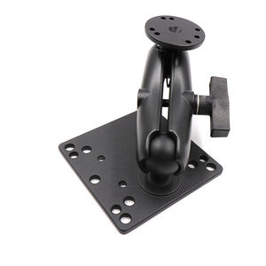 Support de boule en aluminium marin de 1.5 pouces 38mm CSizes avec plaque Vesa 100X100mm pour support de tablette de véhicule - Product Image 2