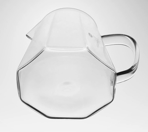 Certificado Westgreen: FCM, venta al por mayor, cafetera de goteo manual de vidrio de 600ml, servidor de goteo con tapa para compartir tetera - Product Image 3