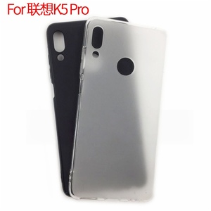Nhà Sản Xuất Trống Matte Mềm Frosted Cover Quay Lại TPU Đen Điện Thoại Di Động Trường Hợp Đối Với <span class=keywords><strong>Lenovo</strong></span> <span class=keywords><strong>K5</strong></span> Pro - Product Image 2
