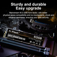 Vente chaude M.2 Nvme interne M.2 PCIE 256gb 512gb 1tb 2tb pour serveur d'ordinateur portable