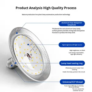 <span class=keywords><strong>Lampe</strong></span> de croissance des plantes LED à spectre complet IP54 <span class=keywords><strong>pour</strong></span> l'extérieur, <span class=keywords><strong>pour</strong></span> la culture de la fruit de dragon <span class=keywords><strong>en</strong></span> serre et la maturation hivernale des légumes avec soutien à la floraison - Product Image 6