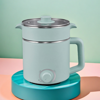 Essentiels pour la chambre d'étudiant : Mini-cuiseur électrique multifonction, pots à nouilles, hot pot coréen instantané 1,5 litre CE CB