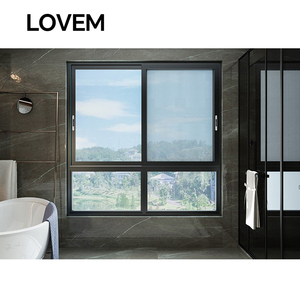 Tùy chỉnh cửa sổ nhôm chất lượng cao Nhà Máy bán hàng ngang nhôm cửa sổ trượt - Product Image 2