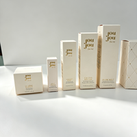 Caja de Empaque de Lujo para Productos de Cuidado de la Piel Joujou con Logotipo Personalizado e Impresión en Dorado