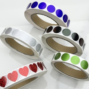 Scratch Color Colour Variable Round Scratch and Win <strong>Self</strong> <strong>Adhesive</strong> Label Rolls Scratch Off Labels <strong>Stickers</strong> - Product Image 1