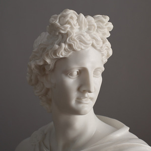 Busto de Resina Clásico Europeo David Venus, Escultura Decorativa para Hogar u Oficina, Estilos A, B, C, D - Product Image 4