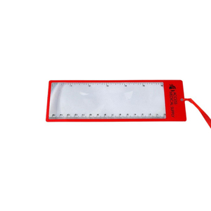 3X Règle-loupe en PVC pour la lecture de cartes et de livres - Product Image 2