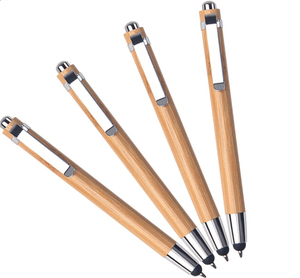Bolígrafos de Gel de Bambú Ecológicos y Duraderos en Oferta, con Logotipo Personalizado, Regalo de Alta Calidad, Bolígrafo Moderno y de Lujo Reciclado - Product Image 1