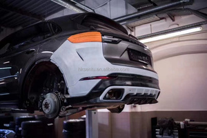 ชุดแต่งคาร์บอนไฟเบอร์แห้งสำหรับ Porsche Cayenne อัพเกรด Cayenne สไตล์ MTR กันชนหน้าและหลังคาร์บอนไฟเบอร์ พร้อมลิ้นกันชนหน้า - Product Image 5