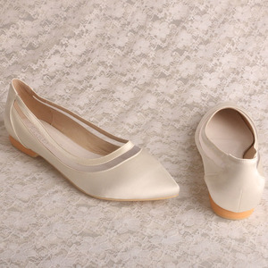 Bridal <strong>Flat</strong> Shoes <strong>Pointed</strong> <strong>Toe</strong> - Product Image 2