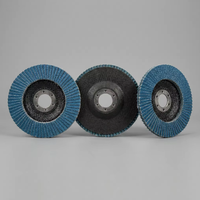 Disque à lamelles pour le polissage de l'acier inoxydable, zircone haute densité, coupe rapide