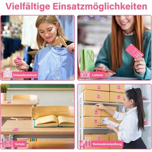Blocco di numeri da 1 a 100, numeri doppi, blocchetti numerati a strappo, numeratore per <span class=keywords><strong>tombola</strong></span>, premi per eventi, biglietti per lotterie, ricevute - Product Image 6